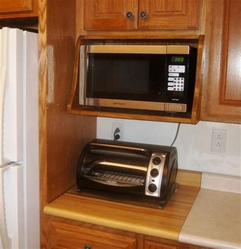 attach electrical box to microwave cabinet|diy microwaves for cabinets.